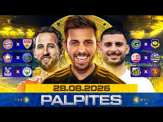 SOCCER PREDICTIONS FOR 08/28/2026 + READY-MADE TICKET AND HIGH-ODDS PARLAY