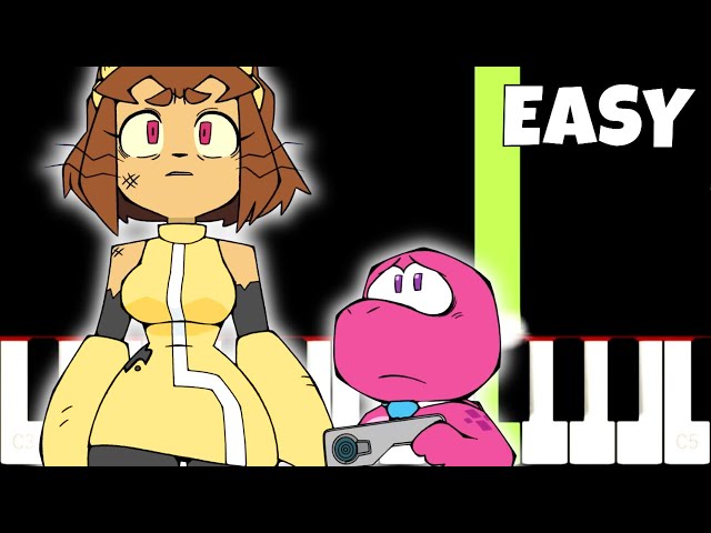 GAMEOVERSE - Theme Song - EASY Piano Tutorial