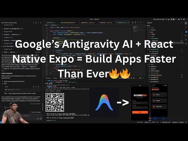 Google’s Agentic AI IDE ANTIGRAVITY Just Changed Product Development Forever🔥