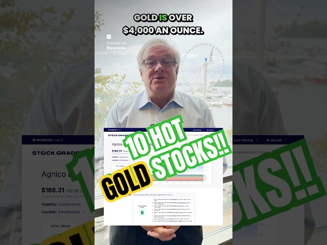 10 HOT GOLD STOCKS!
