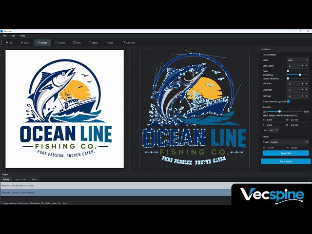 How to Convert ChatGPT AI Logos into Clean Vectors (SVG, EPS, PDF, DXF, HPGL & G-Code) | Vecspine