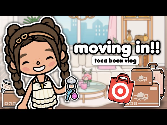 ¡MUDÁNDOME a mi apartamento de Youtuber SOÑADO! 🔑 (Juego de rol de Toca Boca)