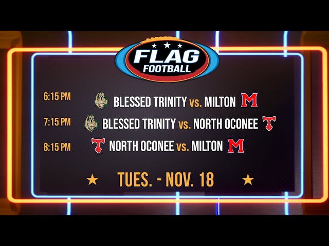 Blessed Trinity, North Oconee, Milton | 2025 GPB Sports Flag Football