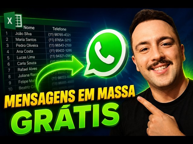 Como Enviar Mensagem em Massa no WhatsApp (Marketing Digital) WhatsApp Business e Pessoal