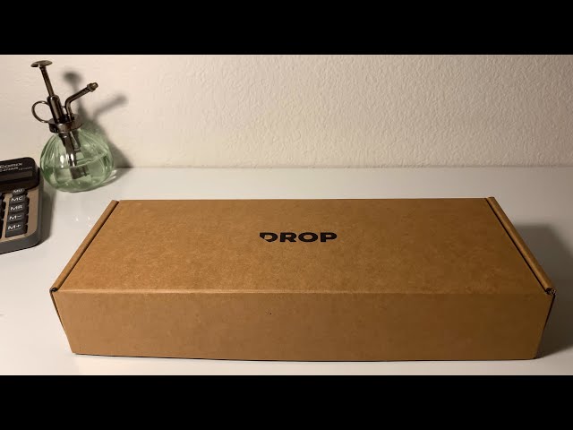 Drop ALT Unbox + Halo Clear Switch Sound + ZealPC Blue Zilent V2 Swap & Sound