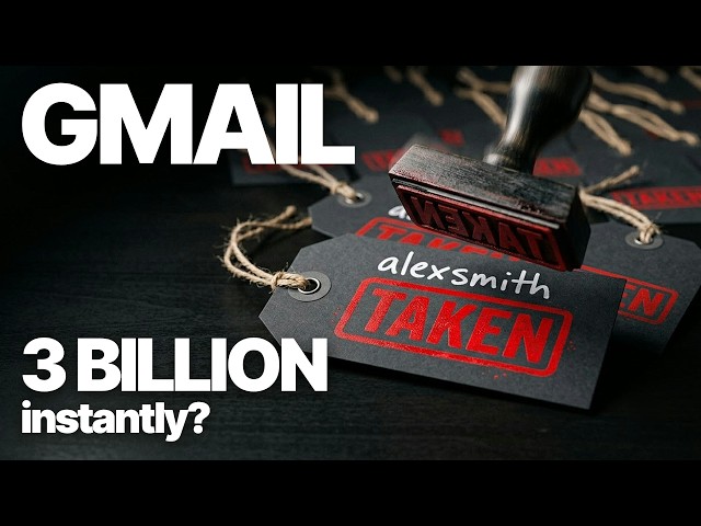 The Clever Trick Behind Gmail's "That Username Is Taken"