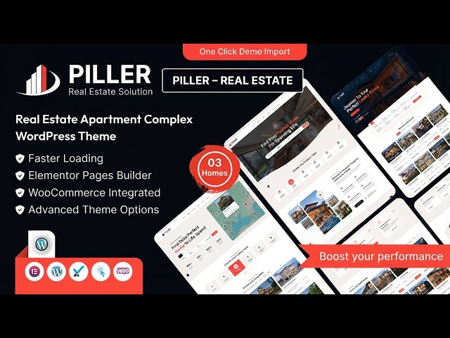 Walkthrough of Piller – Real Estate WordPress Theme