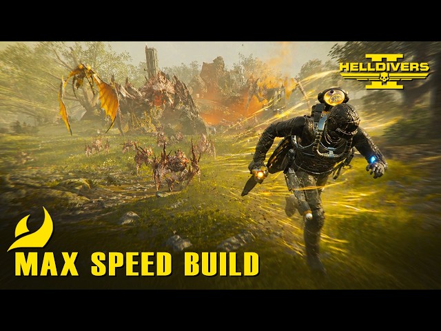 Helldivers 2 – They Can’t Catch Me… | MAX SPEED BUILD | Deathless-Full clear | Solo Super Helldive
