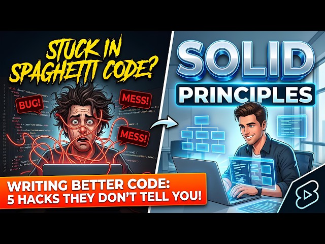 5 SOLID Design Principles in Programming Explained with Real Life Examples for Beginners