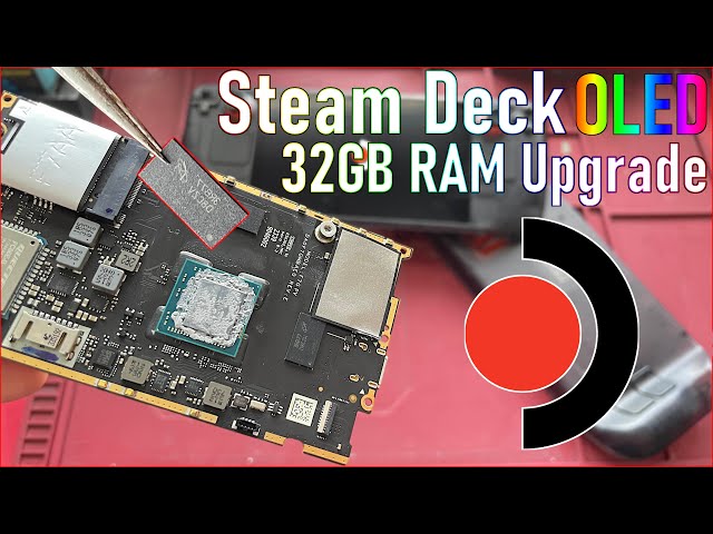 Steam Deck OLED 32GB RAM Upgrade