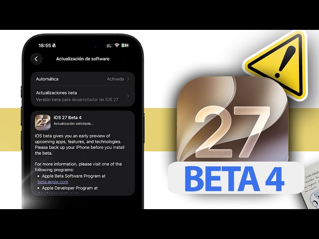 iOS 27 BETA 4, Preview: Performance, Bugs, and More !!!! 🤯✅