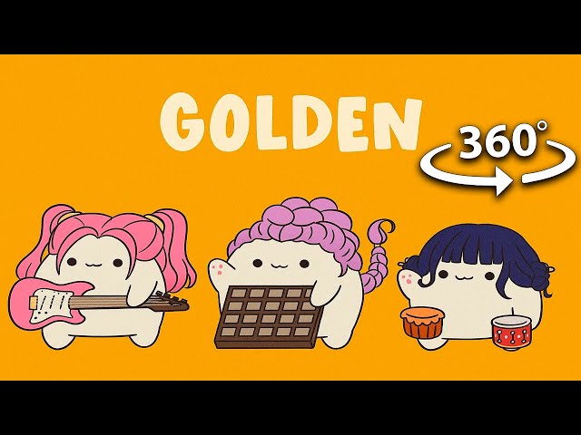 Bongo Cat - Golden (Cover Version) 🎧 but it's 360° VR