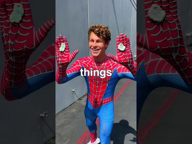 Climbing A Building with REAL Spider-Man Suit!