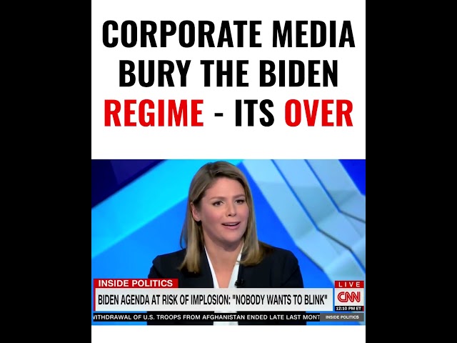 Corporate Media BURY the BIDEN Regime— It's OVER   FJB