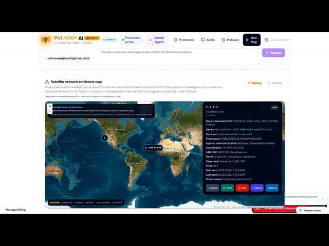 Live VPN Server Change & Flow Visualizations | Real-Time Traffic & Routing Demo