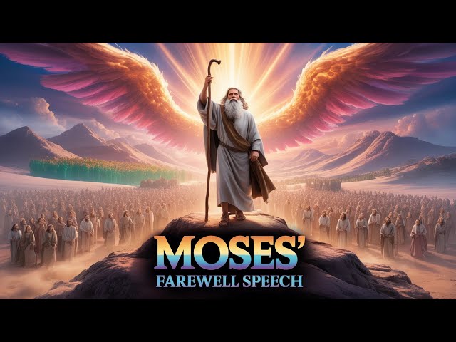 “मूसा का विदाई भाषण”|जब नबी ने आख़िरी बार बोला|Farewell of Prophet Moses| Hindi Biblical Story|Kids