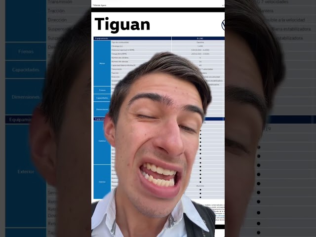 Nueva VW TIGUAN HYBRID #volkswagen #volkswagentiguan #hybrid #opinion #greenscreen