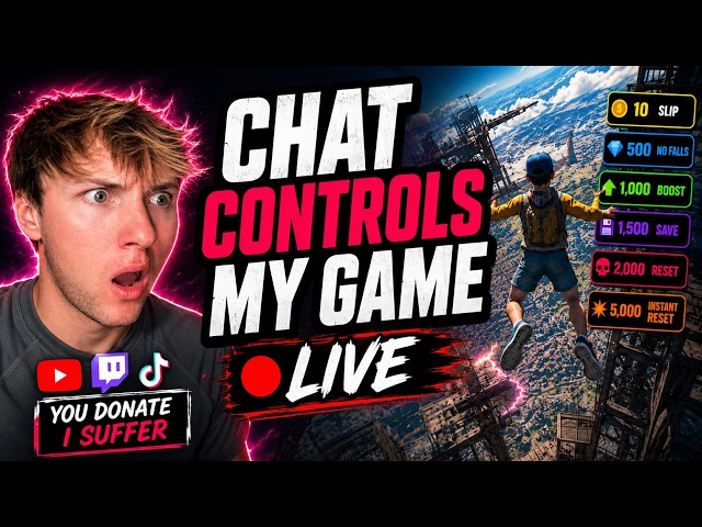 LIVE 🔴 Chat Controls My Game! LIVE NOW!