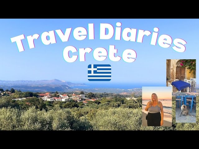 a sunny holiday in Chania | Crete vlog 🇬🇷 🤍