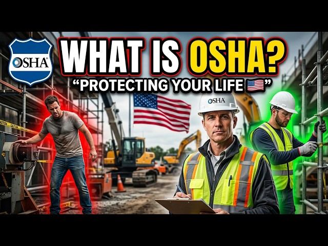 What is OSHA? OSHA Explained in 5 Minutes | Worker Rights, Laws & Safety #osha