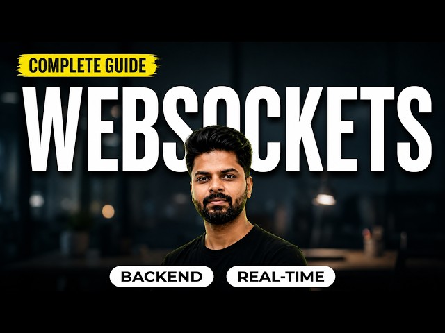 Complete WebSocket Server in Node.js | Build WebSocket Chat App from Scratch | ws Library