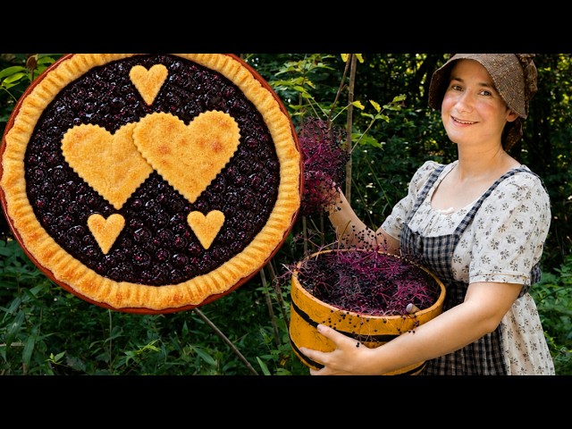 The BEST Old-Fashioned Elderberry Pie | Simple & Cozy