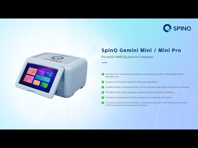 SpinQ Gemini Mini: The Portable Quantum Computer Built for Teaching