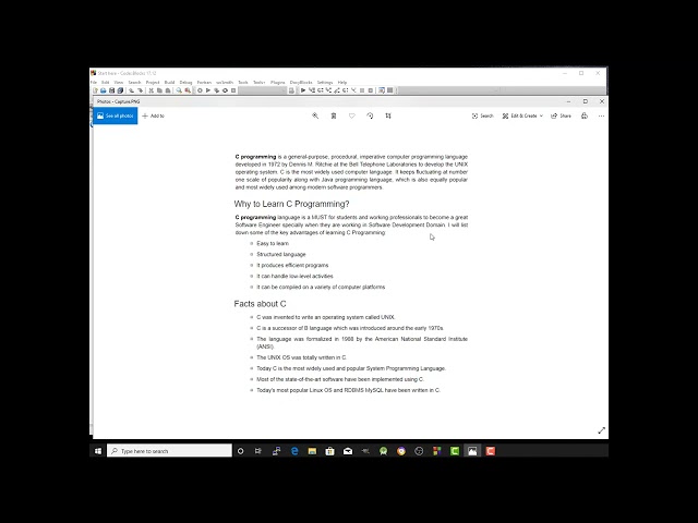 C Tutorial Tagalog 03 Introduction in C