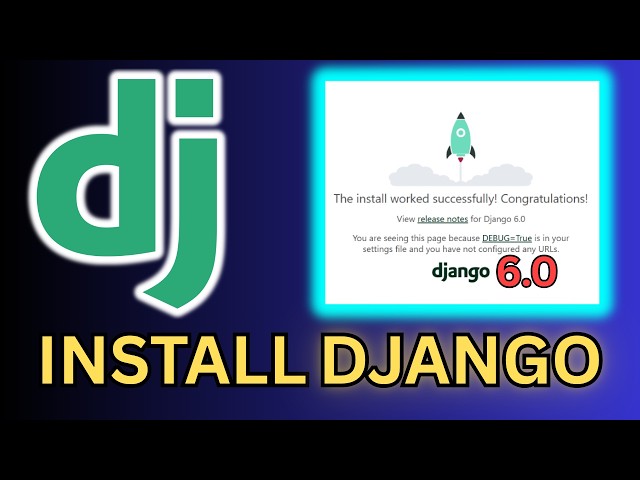 Install Django 6.0 on Windows (2026) | Download and Setup Django #installdjango