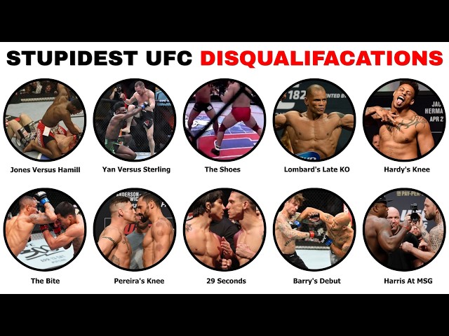 The Stupidest Disqualifications In UFC History Explained