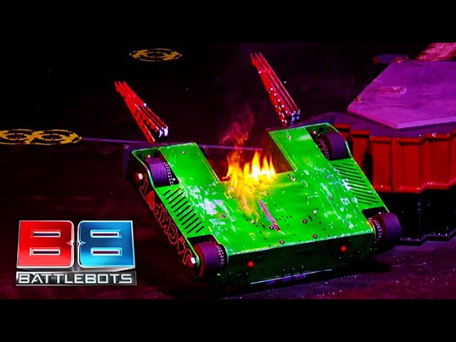 All The Knockouts From BattleBots World Championship 7 | BATTLEBOTS