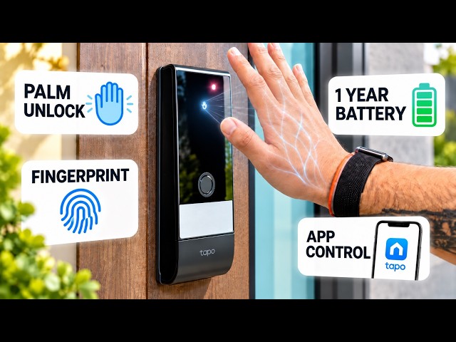 The Most Advanced Smart Lock I've Ever Tested (Tapo DL130)