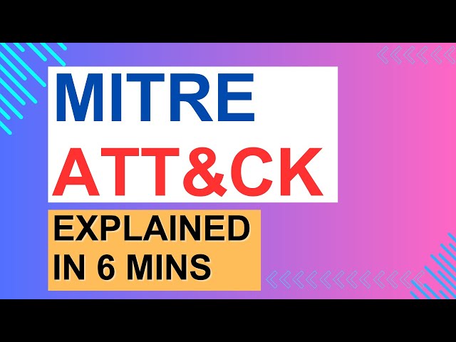 MITRE ATT&CK Explained in 6 Mins | How to Use MITRE ATTACK (2024)