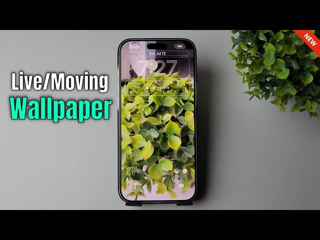 iPhone 17 Pro Max: How to set live wallpaper iphone