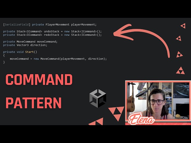 Command Pattern Tutorial || Nivel scripting básico - intermedio