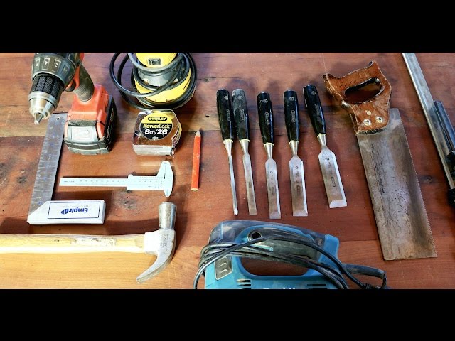 10 herramientas básicas para comenzar en la carpintería!
