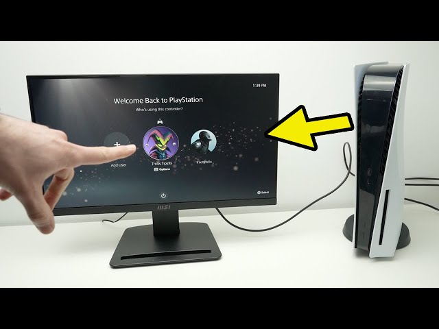 PS5 : How To Connect to Computer Monitor Screen
