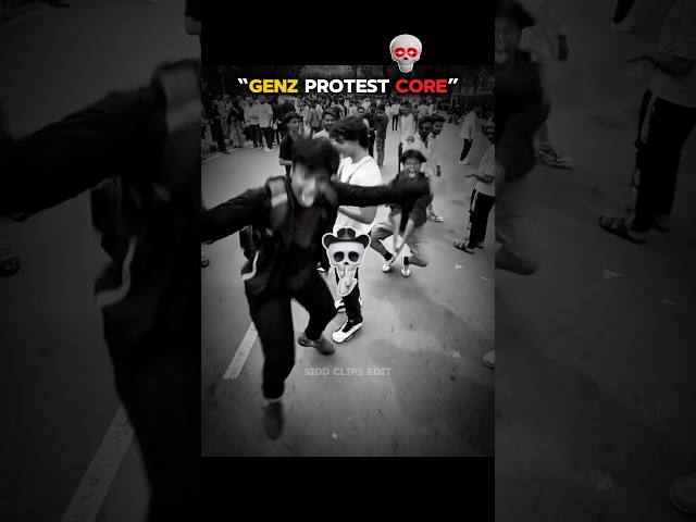 “FUNNY GENZ PROTEST CORE”🥶#shorts #protest