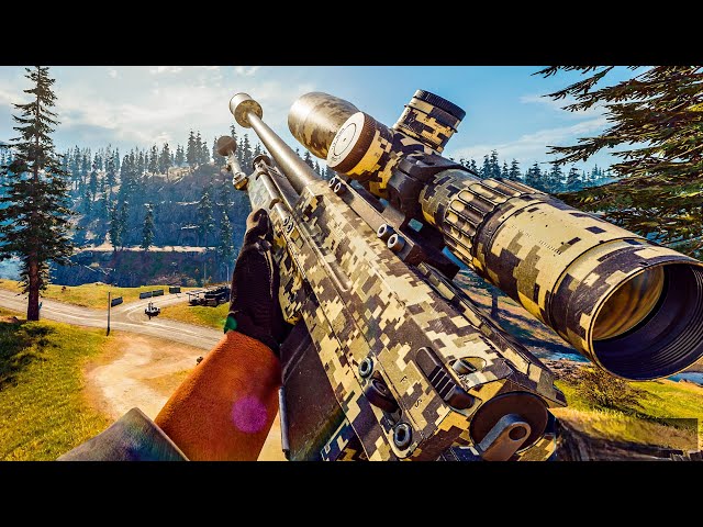 CALL OF DUTY WARZONE LR 762 SOLO SNIPER GAMEPLAY! (NO COMMENTARY)
