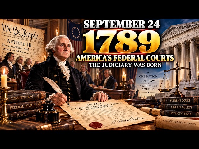 The Day America's Federal Judiciary Was Created  —  September 24, 1789