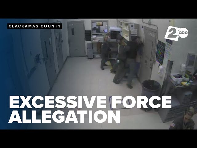 Former Clackamas County inmate files lawsuit, alleging excessive force inside the jail