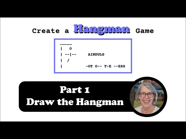 Create a Hangman Game: TG15.1 Switch Statement with Integers