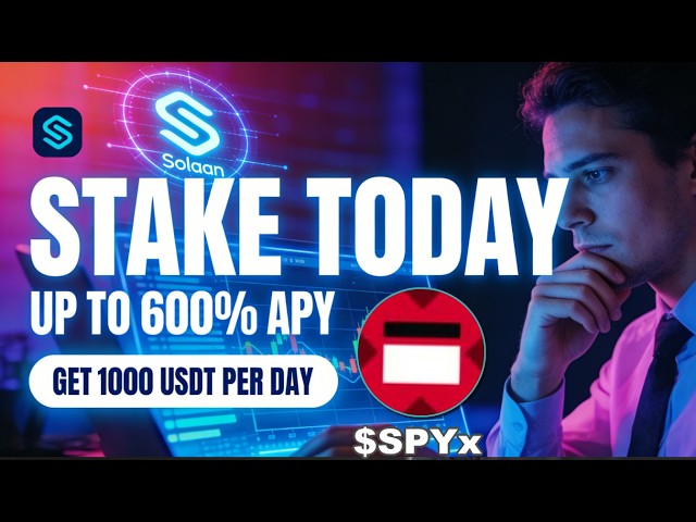 Earn More Crypto: Staking $SPYx Token in SPYx Solana – 6114.65% APY Potential