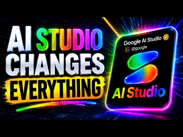 NEW Google AI Studio FREE Update Changes Everything