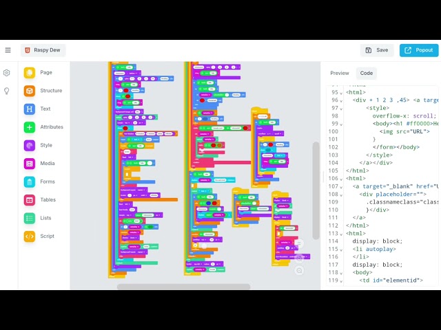 i tried html!!!