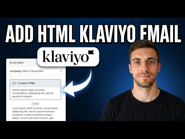 How to Add HTML to Klaviyo Email 2026 (Beginner Guide)