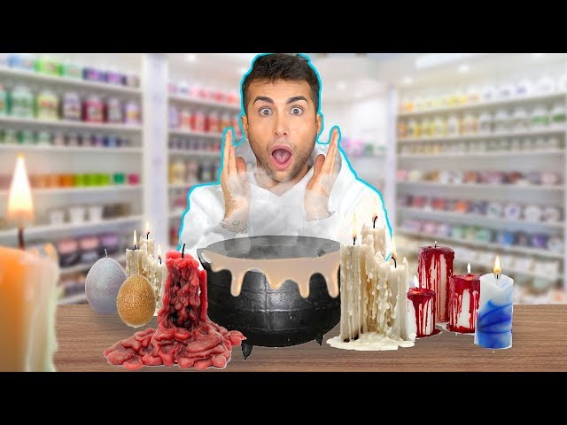 I TRY TO MAKE SOME CANDLES *DISASTROUS* | GIANMARCO ZAGATO