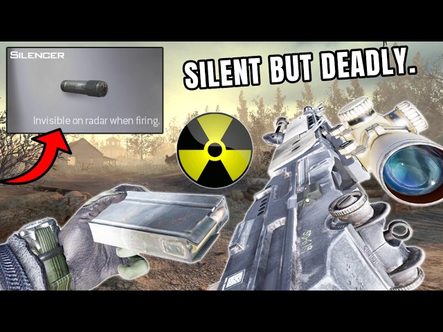 MW2 but i have to get a NUKE with every sniper with silencer..