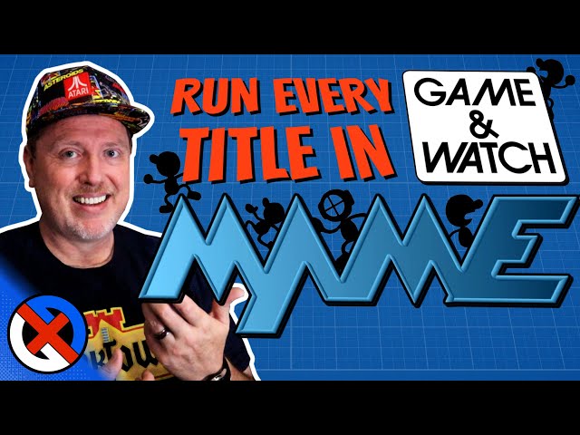 Game & Watch MAME Tutorial - Software, ROMs, & Artwork Setup!
