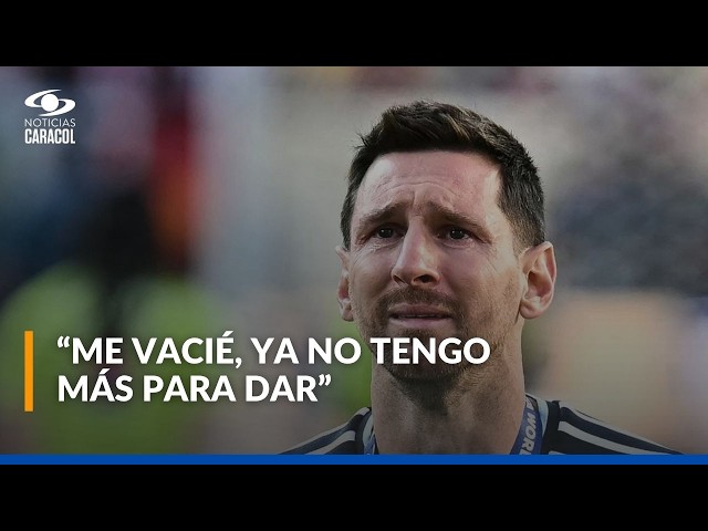 Lionel Messi anuncia su retiro de la selección de Argentina: así dio a conocer la decisión